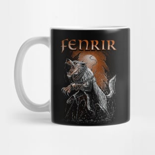 Fenrir Viking Wolf Scandinavian Norse Pagan Mythology Mug